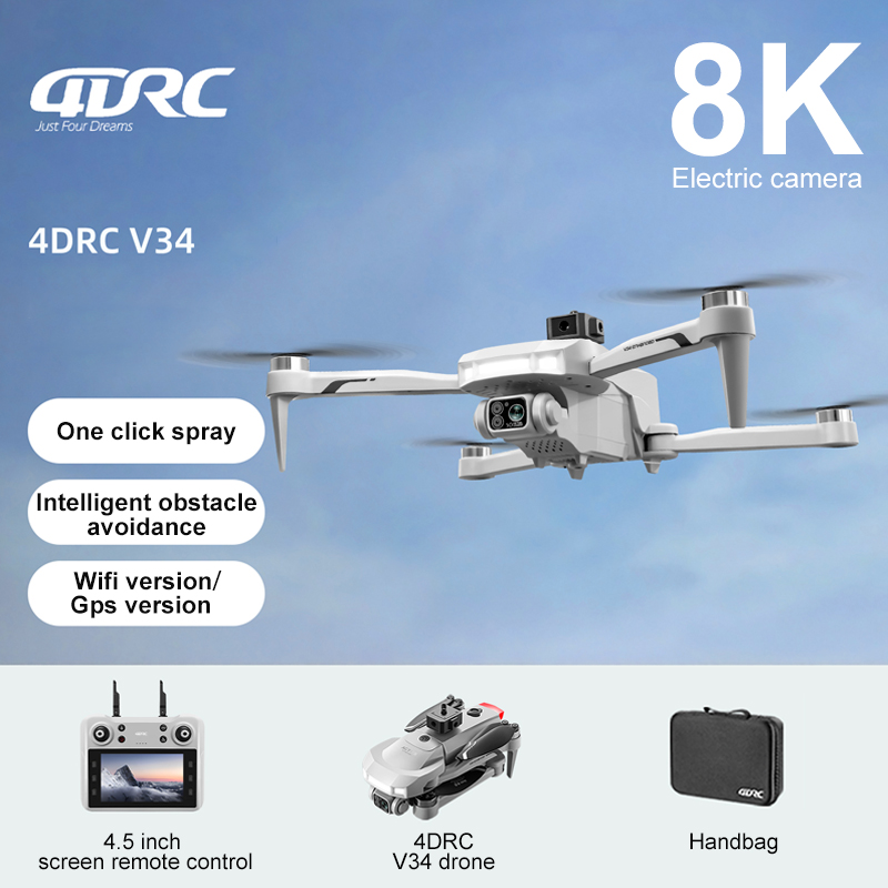 2025 New V34 Drone 8K Camera P - Interior Design Game avaliação e preço