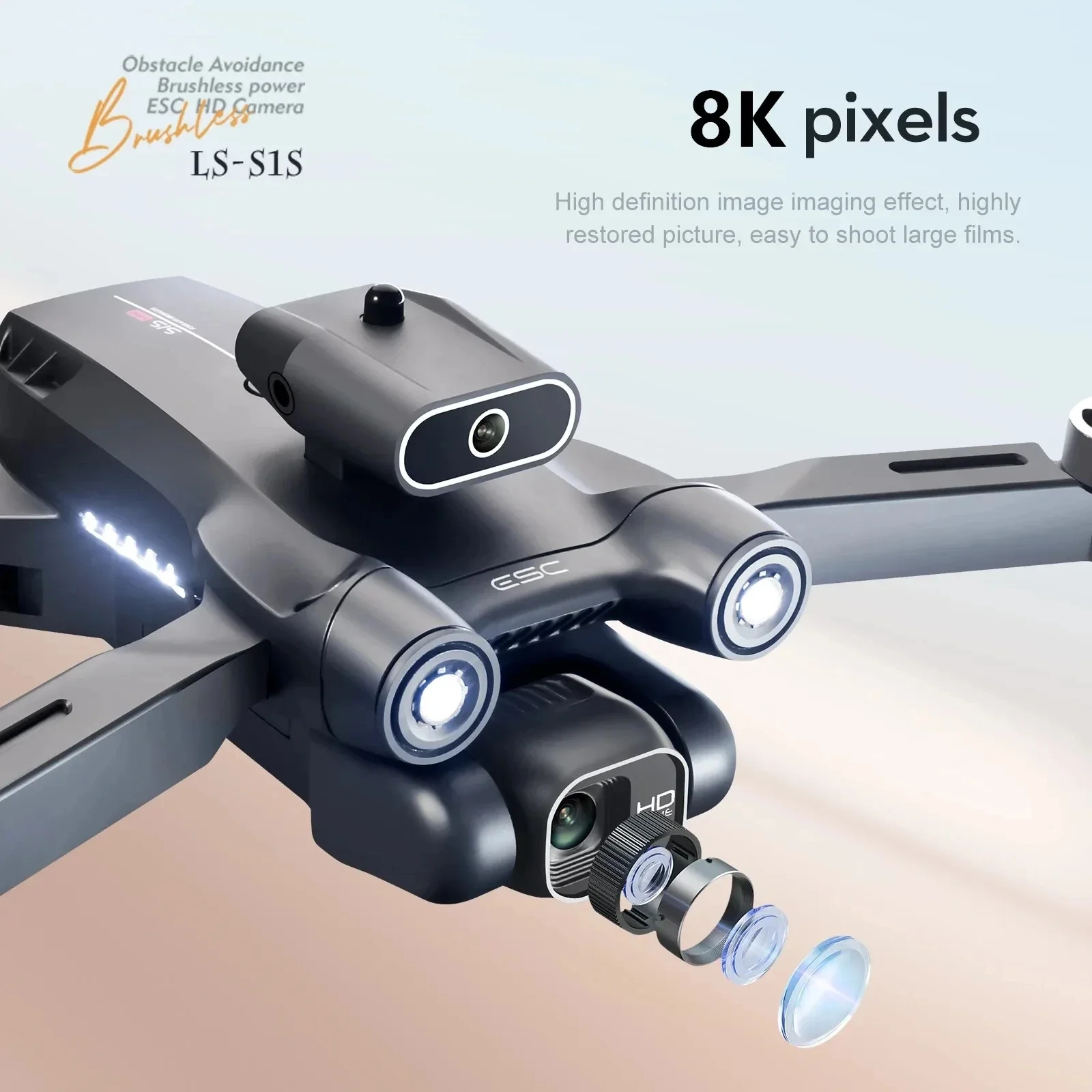 New S1S 5G GPS Drone Camera 8K - Interior Design Game avaliação e preço