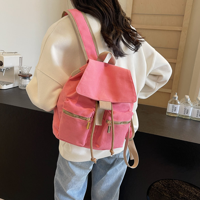 Canvas Backpack Women Travel B - Interior Design Women avaliação e preço