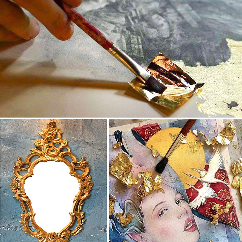 20 Pcs Gold Leaf Sheets: Versa - Interior Design Paper avaliação e preço