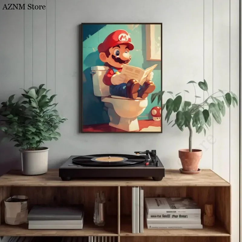 Funny Bathroom Cartoon Video G - Interior Design Game avaliação e preço