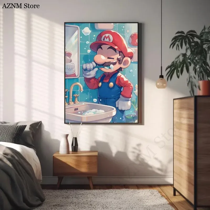 Funny Bathroom Cartoon Video G - Interior Design Game avaliação e preço
