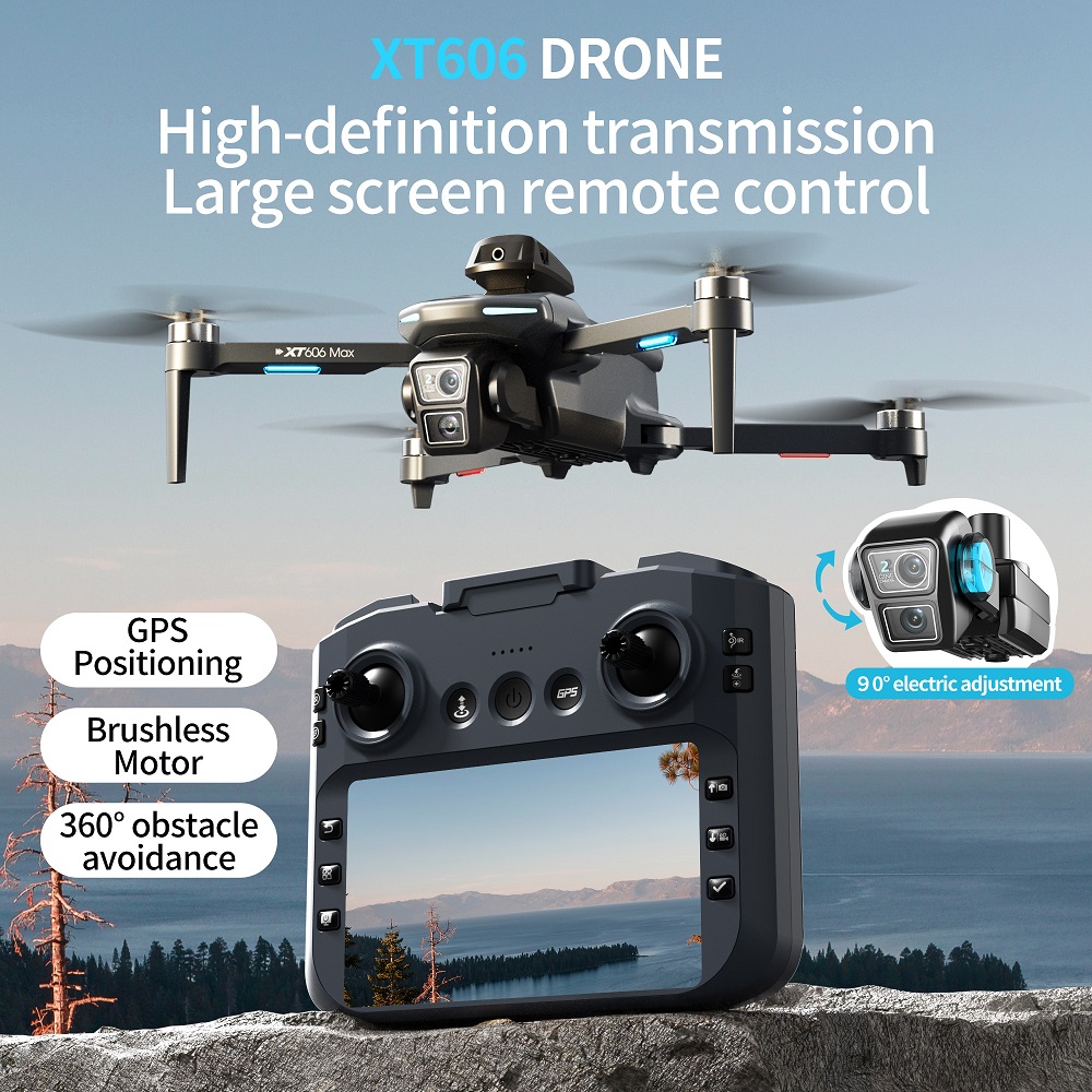XT606 MAX 3 battery Drone 4k 8 - Interior Design Game avaliação e preço