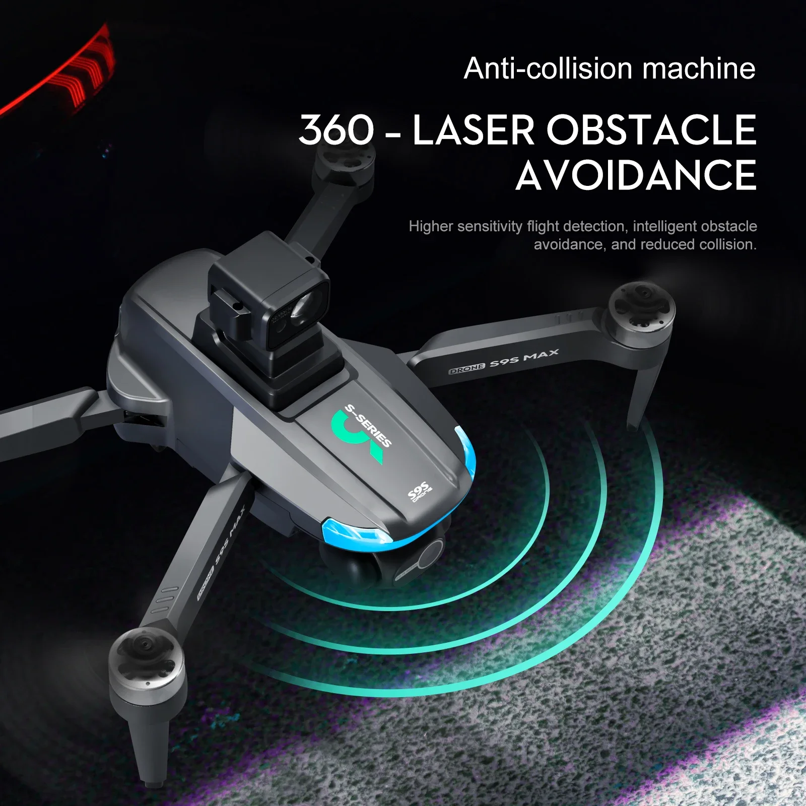 NEW S9S MAX MINI Drone 4K 2-Ax - Interior Design Game avaliação e preço