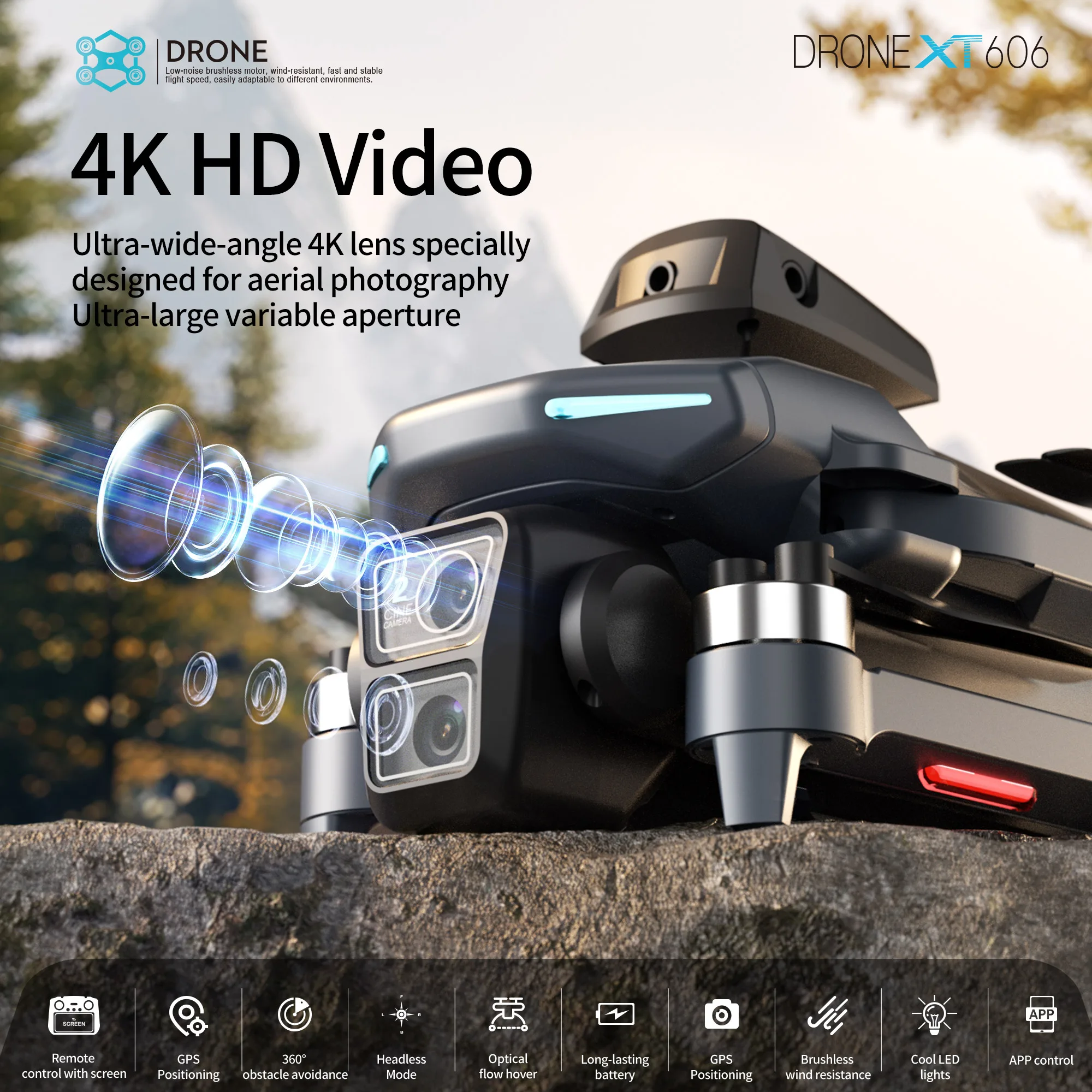 Lenovo XT606 MAX GPS Drone 4k  - Interior Design Game avaliação e preço