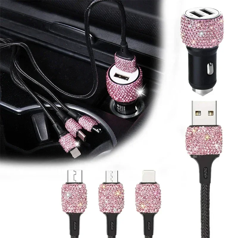 USB Car Charger 5V 2.1A Dual-P - Interior Design Women avaliação e preço