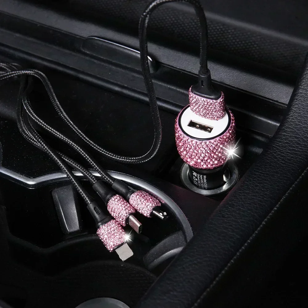 USB Car Charger 5V 2.1A Dual-P - Interior Design Women avaliação e preço