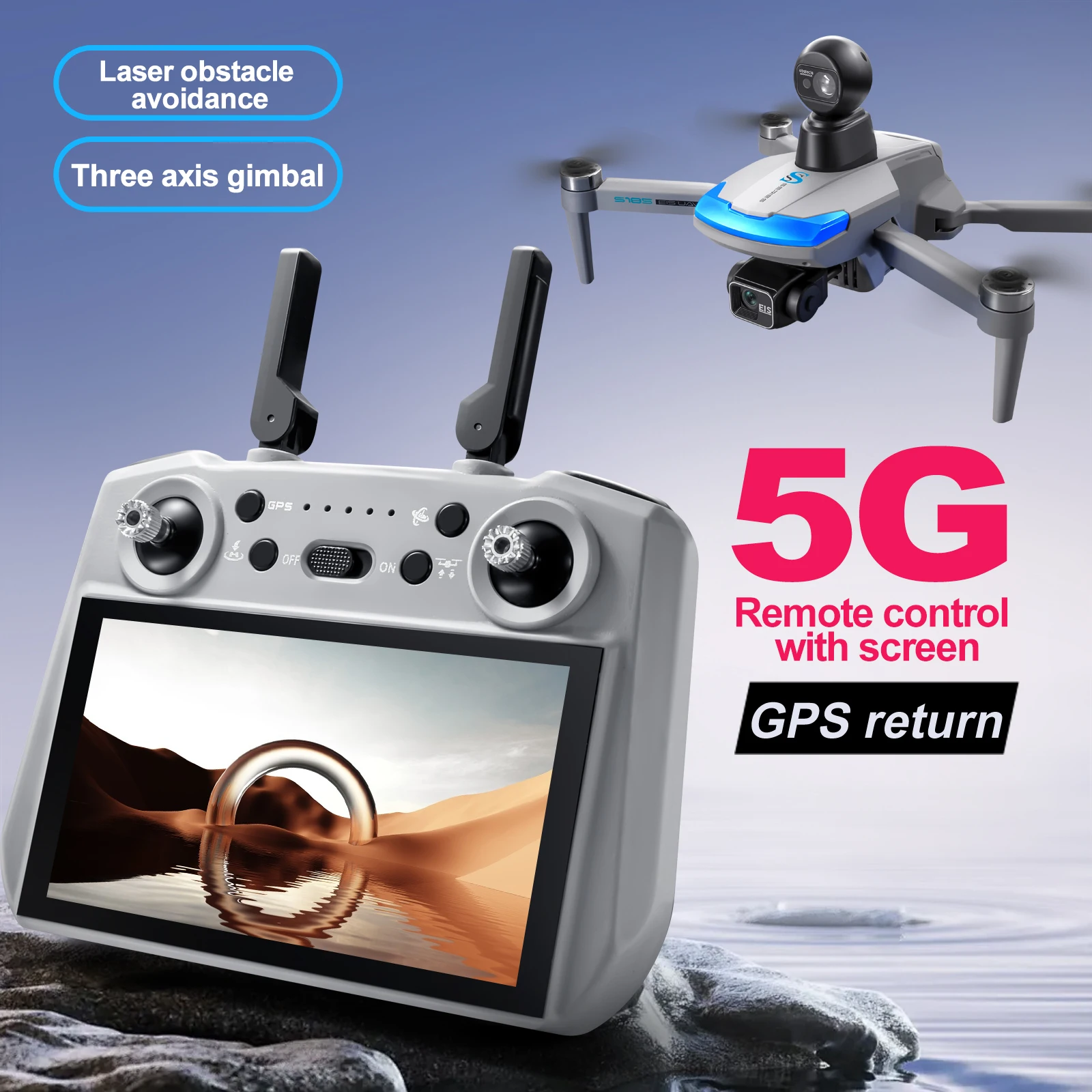 S185 Professional Drone 2.7K H - Interior Design Game avaliação e preço