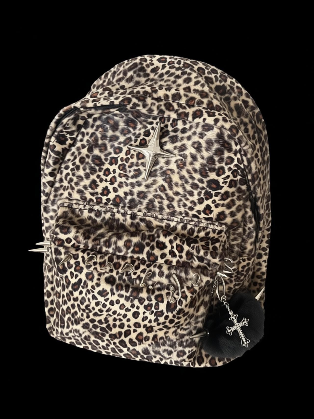 Large-Capacity Leopard Print B - Interior Design Women avaliação e preço