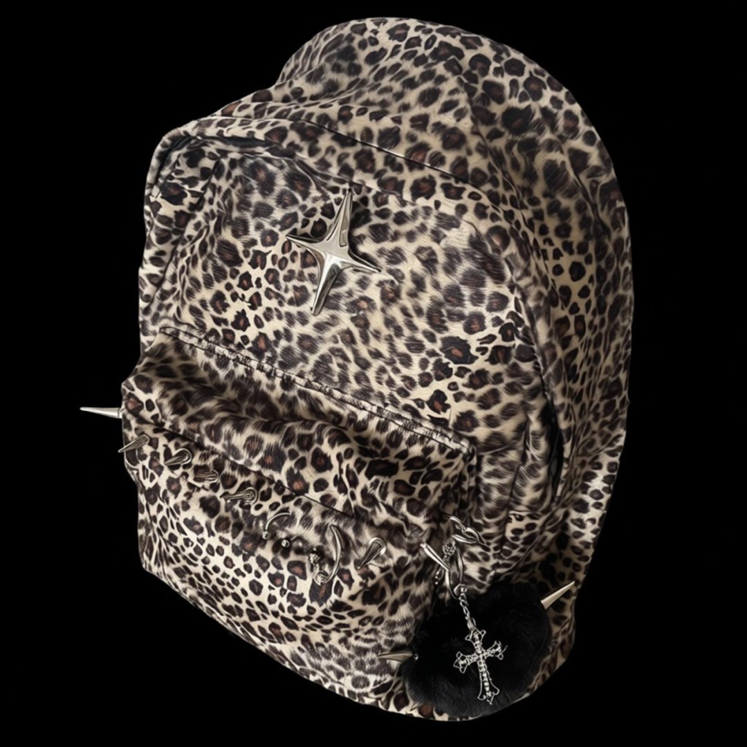 Large-Capacity Leopard Print B - Interior Design Women avaliação e preço