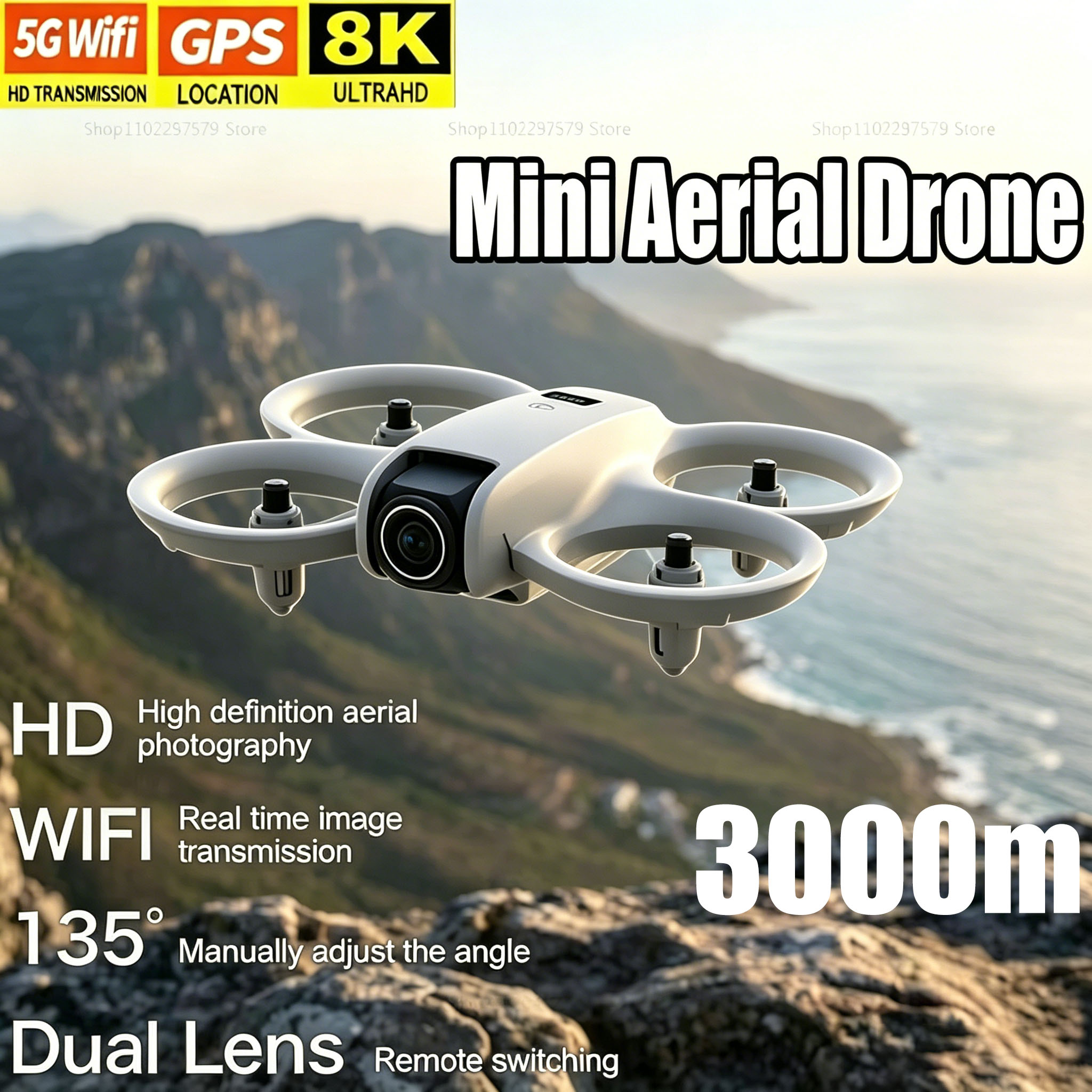 Mini Drone with 8K HD Camera F - Interior Design Game avaliação e preço