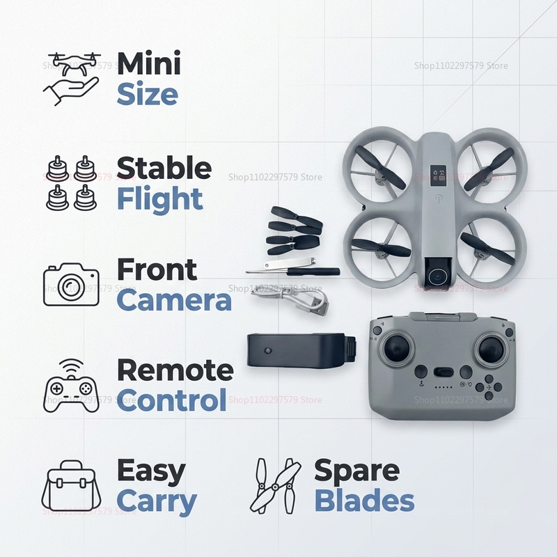 Mini Drone with 8K HD Camera F - Interior Design Game avaliação e preço