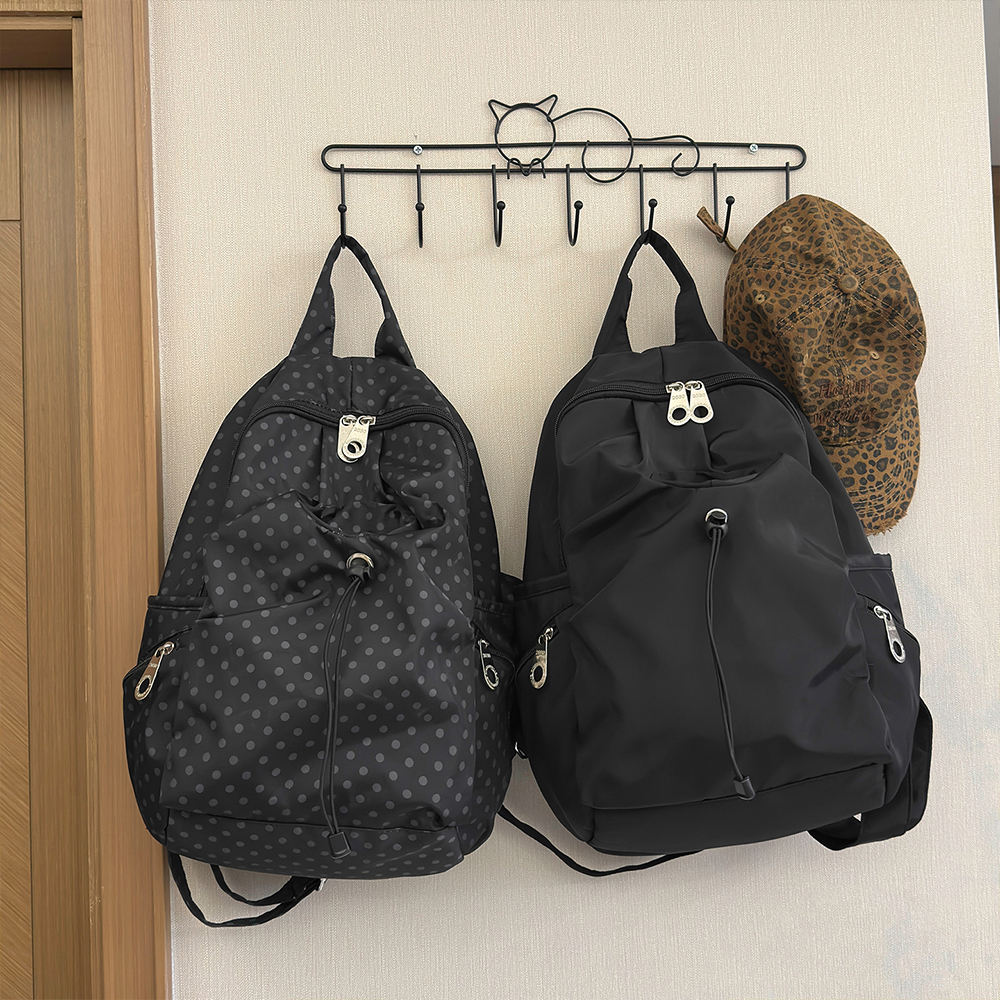 Polka Dot Nylon Drawstring Bac - Interior Design Women avaliação e preço