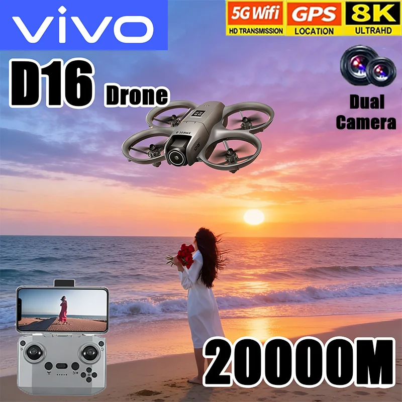 VIVO D16 Mini Drone 8K Camera  - Interior Design Game avaliação e preço