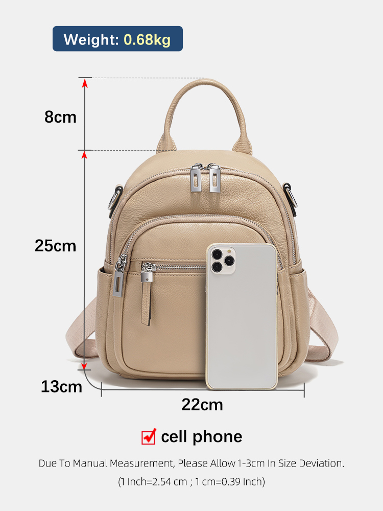 Zency Genuine Leather Small Ba - Interior Design Women avaliação e preço