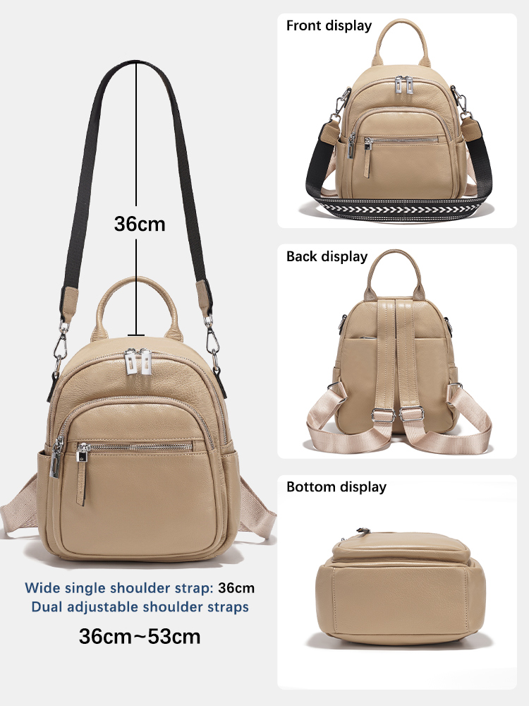 Zency Genuine Leather Small Ba - Interior Design Women avaliação e preço