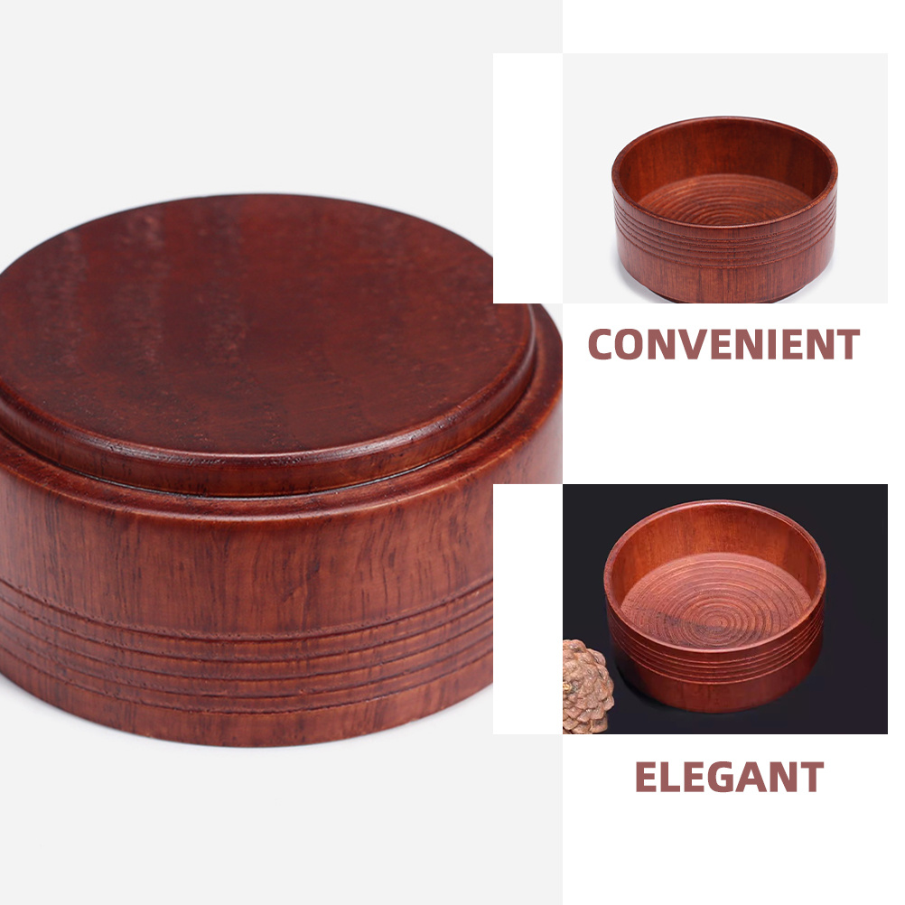 Wooden Shaving Bowl Portable M - Interior Design Tools avaliação e preço