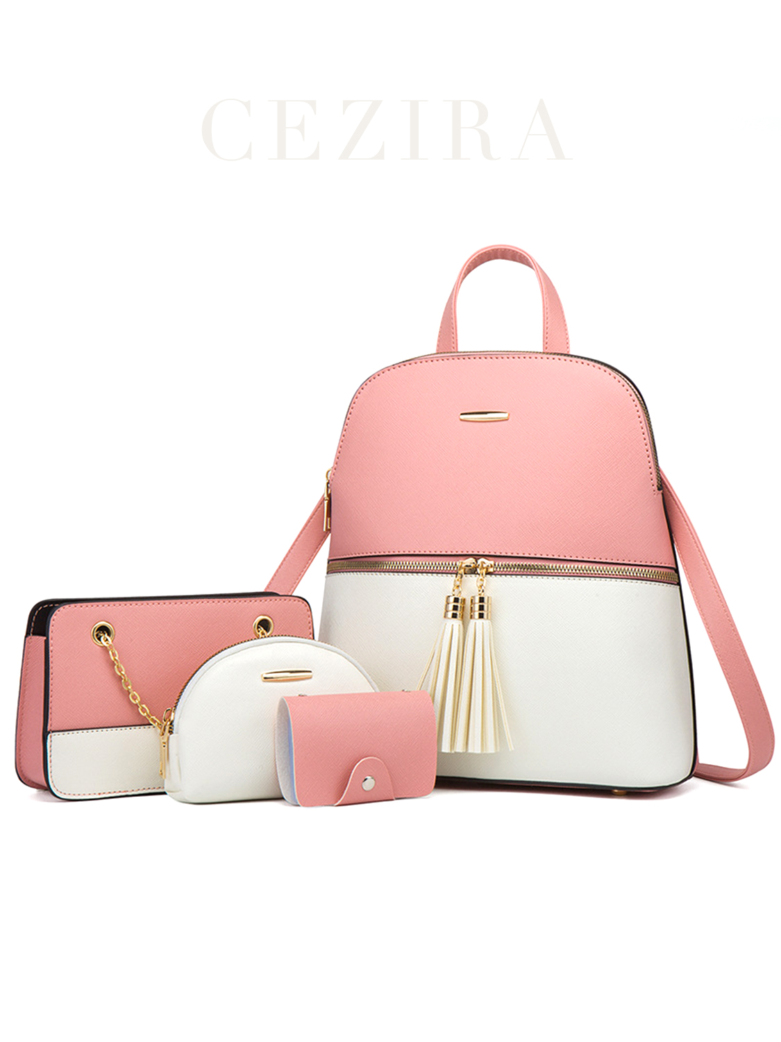 4 PCS Bags Set Women's Fashion - Interior Design Women avaliação e preço