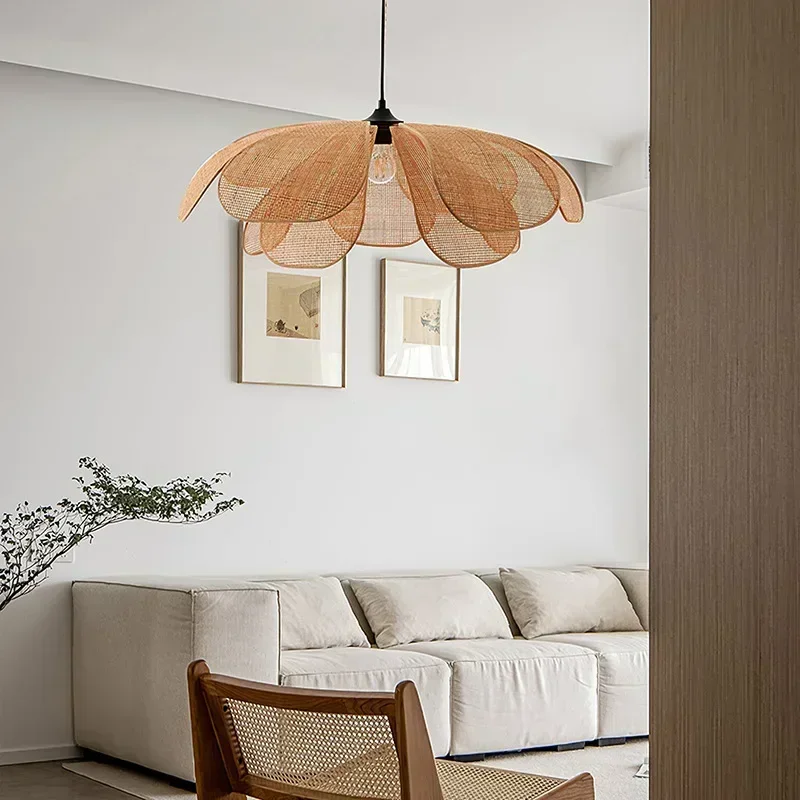Japanese Rattan Flower Petal P - Interior Design Zen Style avaliação e preço