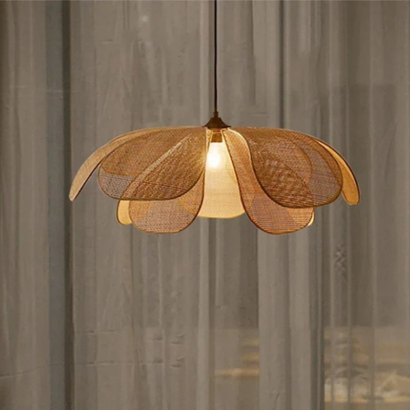 Japanese Rattan Flower Petal P - Interior Design Zen Style avaliação e preço