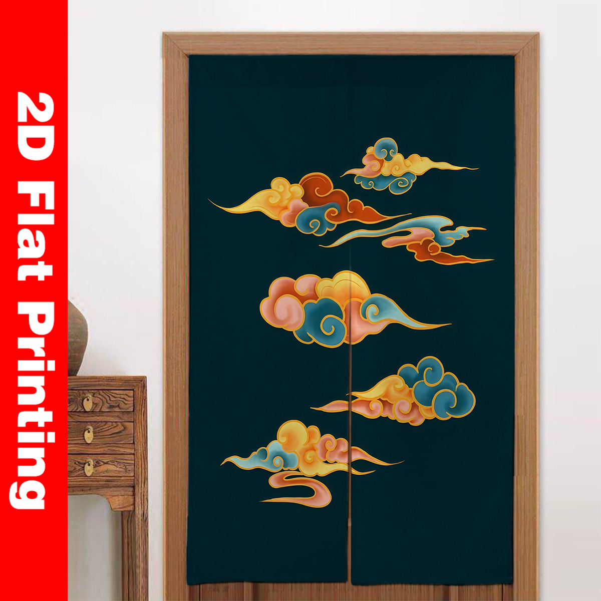 Japanese Door Curtain Screen D - Interior Design Zen Style avaliação e preço
