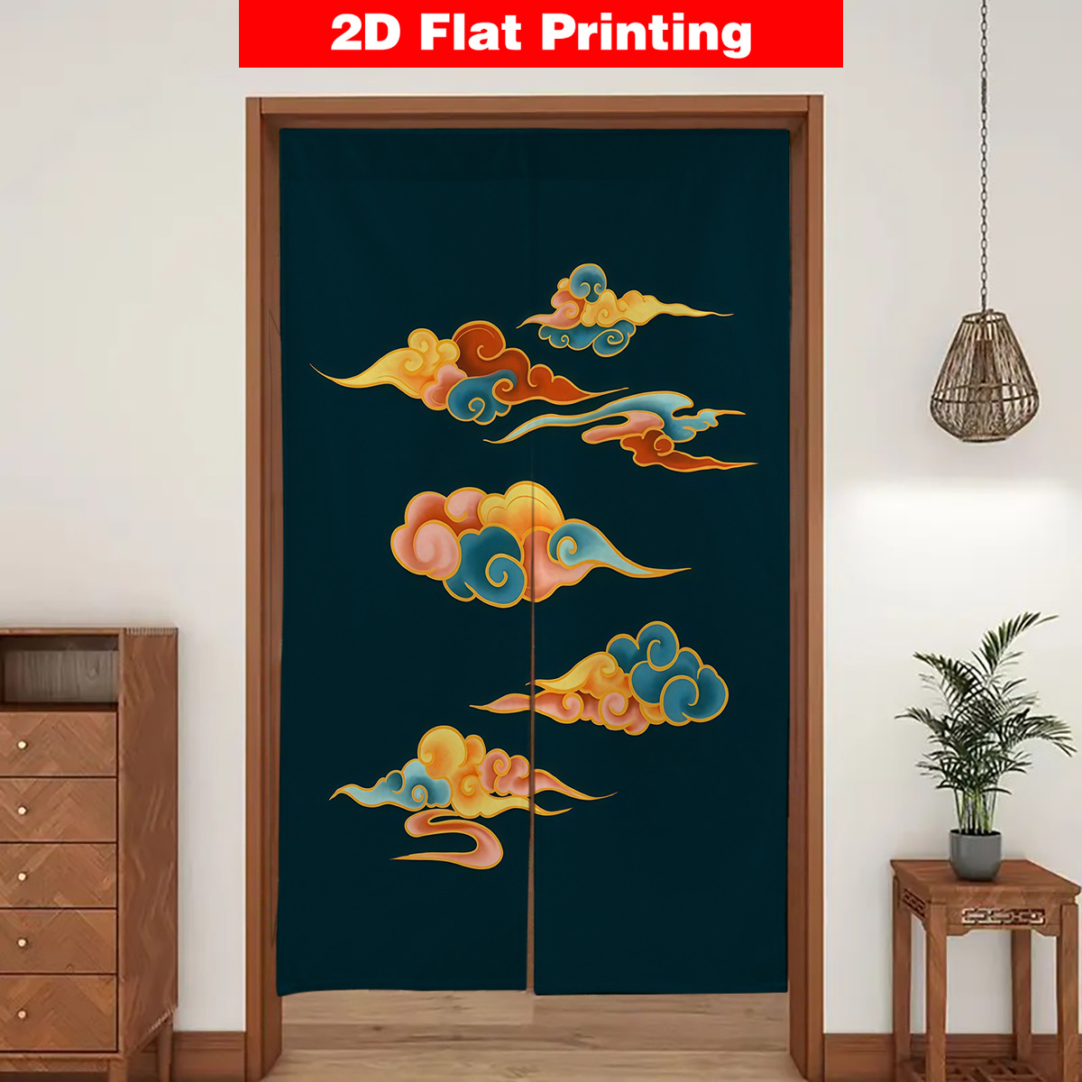 Japanese Door Curtain Screen D - Interior Design Zen Style avaliação e preço