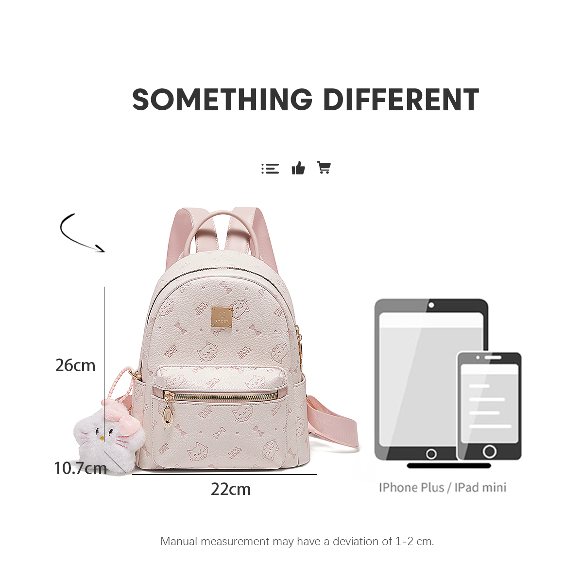 FOXER Brand PVC Leather Backpa - Interior Design Women avaliação e preço