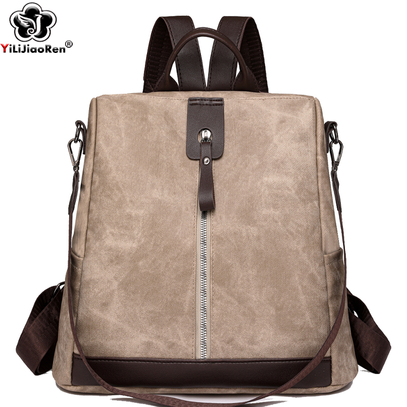 Fashion Anti-theft Backpack Fe - Interior Design Women avaliação e preço