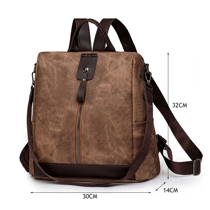 Fashion Anti-theft Backpack Fe - Interior Design Women avaliação e preço