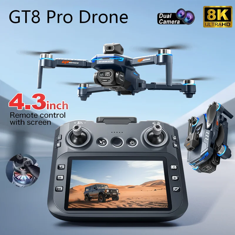 2026 New GT8 Drone GPS 8K Prof - Interior Design Game avaliação e preço