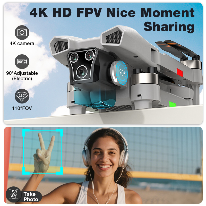 2026 Hot L017 Pro Drone Brushl - Interior Design Game avaliação e preço