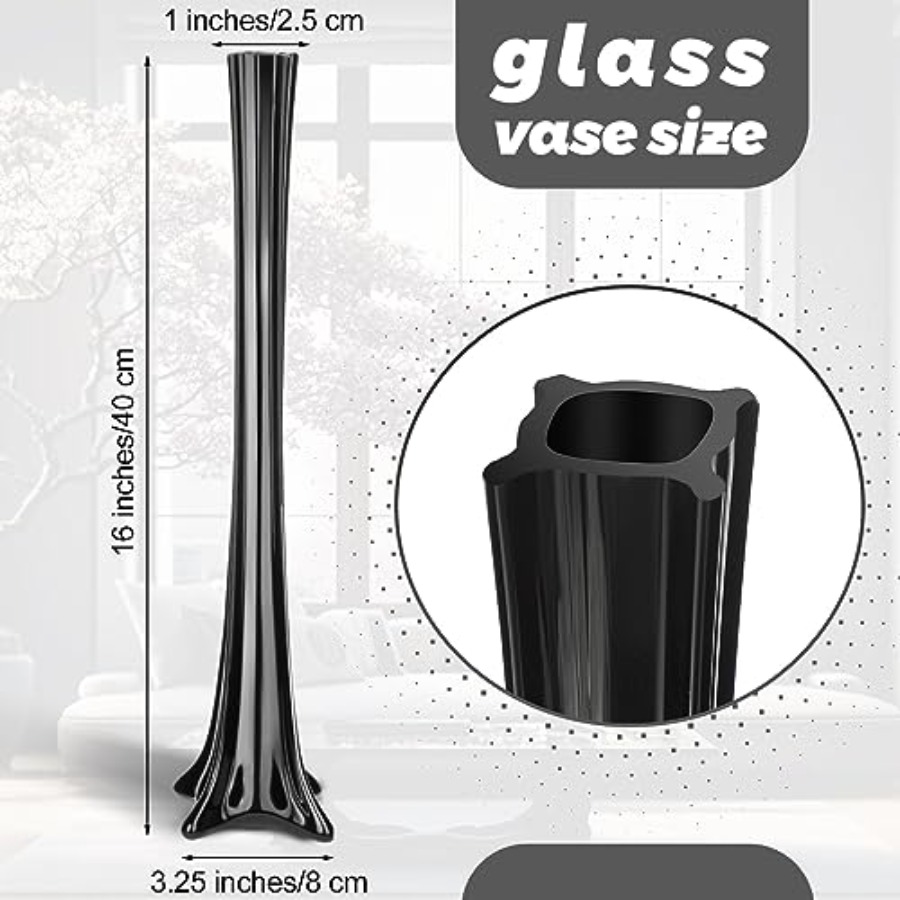 Wedding centerpieces glass bla - Fluted Vase Tall avaliação e preço