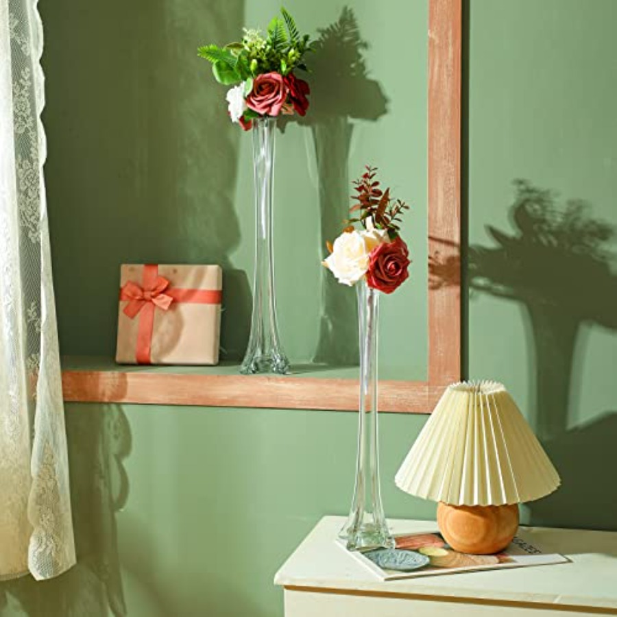 Wedding centerpiece vases: 12  - Fluted Vase Tall avaliação e preço